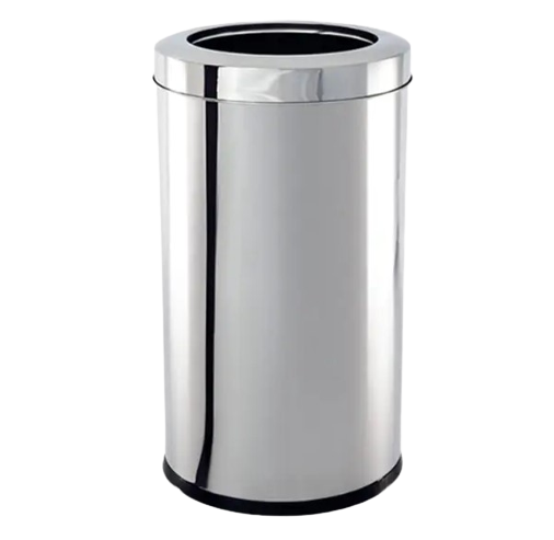 lixeira inox com aro 21 2 litros