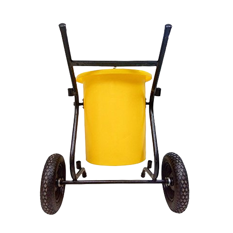 Carrinho para varrição lutocar 100 litros