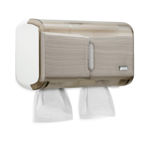 dispenser urban toalheiro compacto multiplo visor transparente